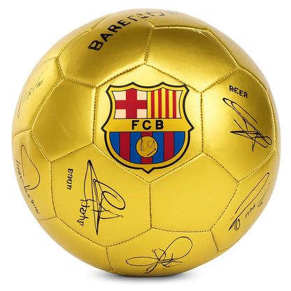 Balón de Entrenamiento Infantil Messi Barcelona Dorado – Averin Sport