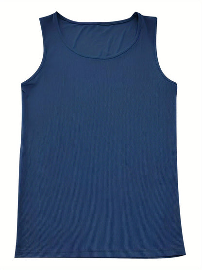Camiseta Sin Mangas Acanalada