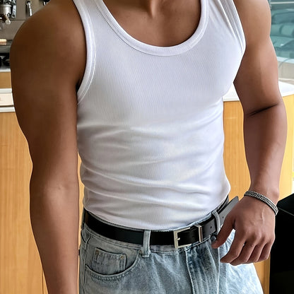 Camiseta Sin Mangas Acanalada