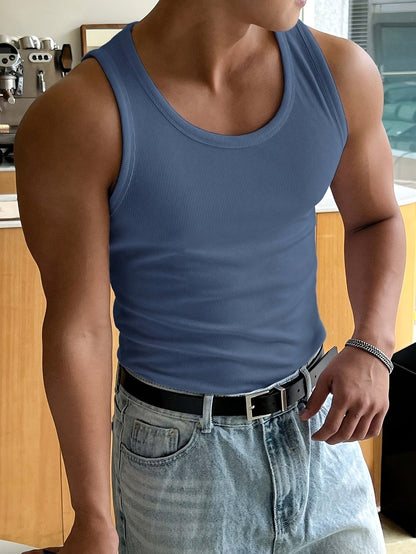 Camiseta Sin Mangas Acanalada