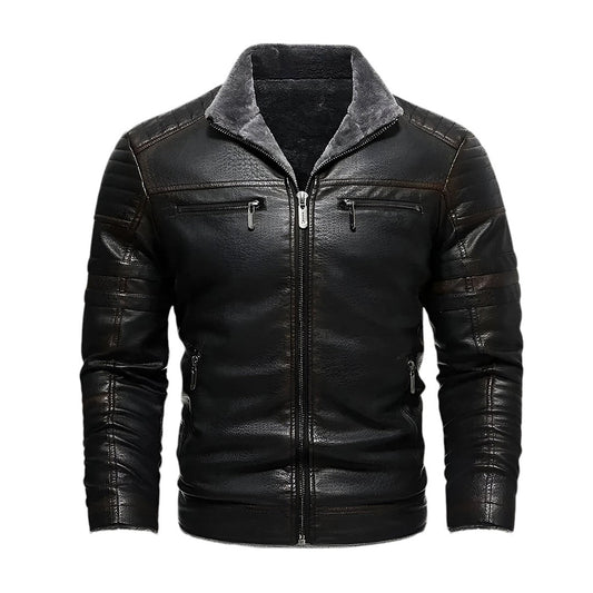 Chaqueta Cuero Hombre