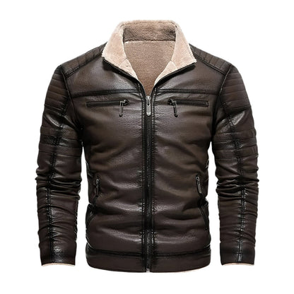Chaqueta Cuero Hombre