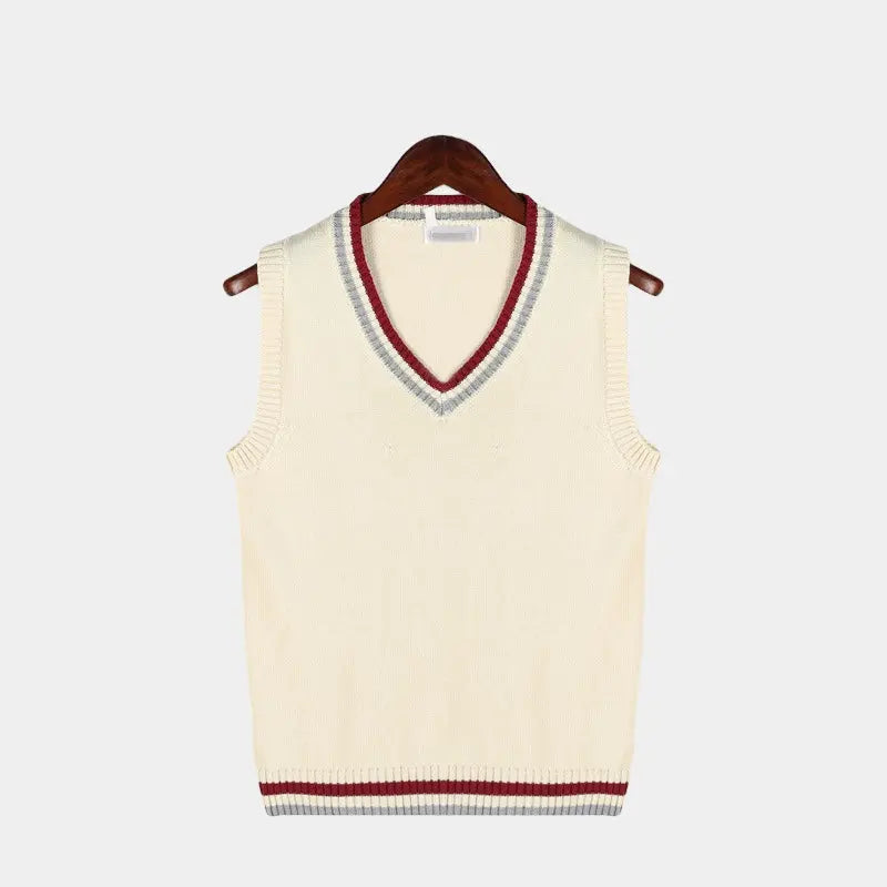 Chaleco Punto Cuello V