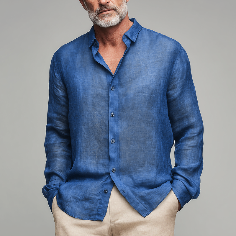 Camisa Hombre Lino