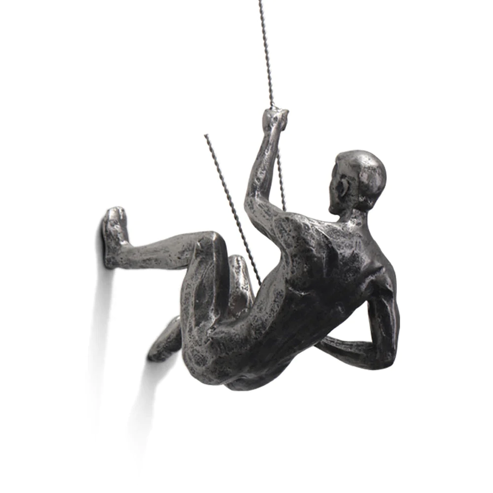 Escultura Pared Escalador