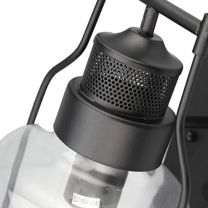 Aplique Pared Vidrio Industrial