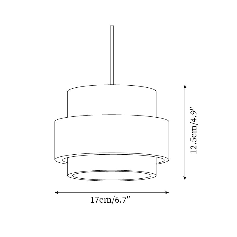 Lámpara Colgante Travertino Madera