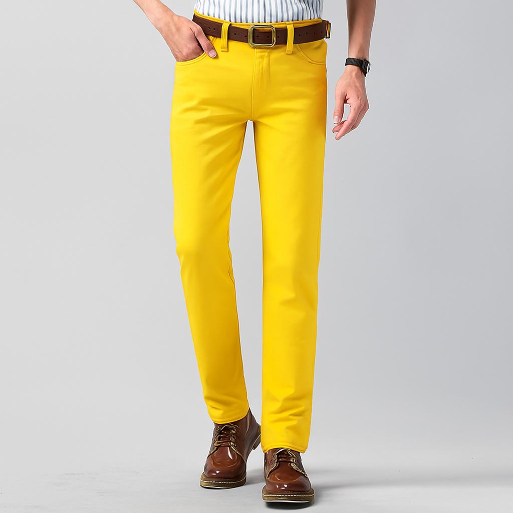 Pantalón Recto Hombre