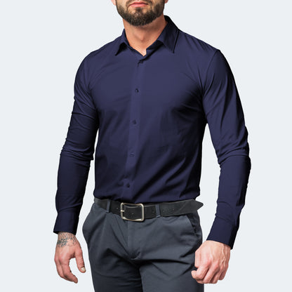 Camisa Stretch Sin Plancha