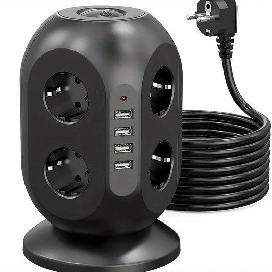 Torre Enchufes USB Sobremesa