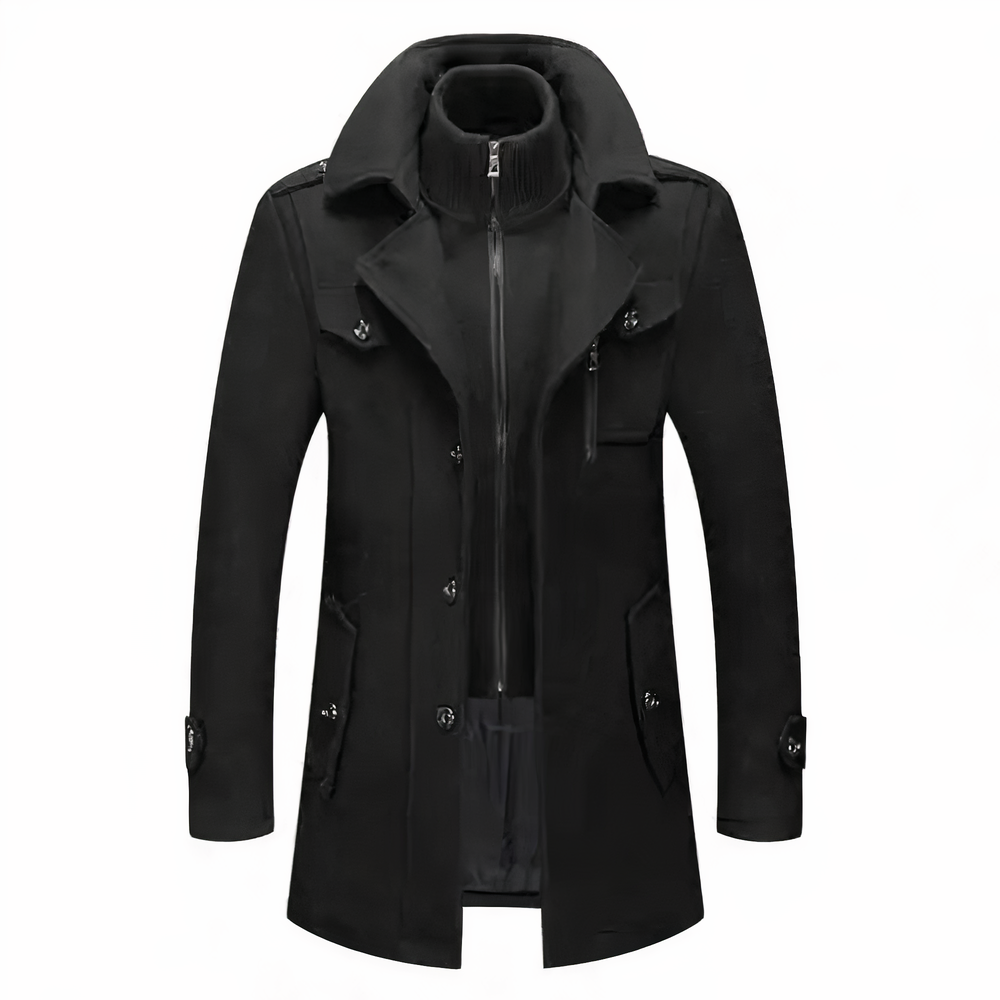 Grayson Chaqueta Hombre Doble Cuello Invierno