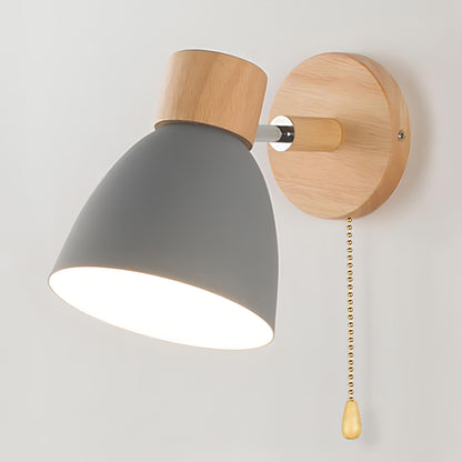 Nordycko – Lámpara de pared de madera con estilo escandinavo