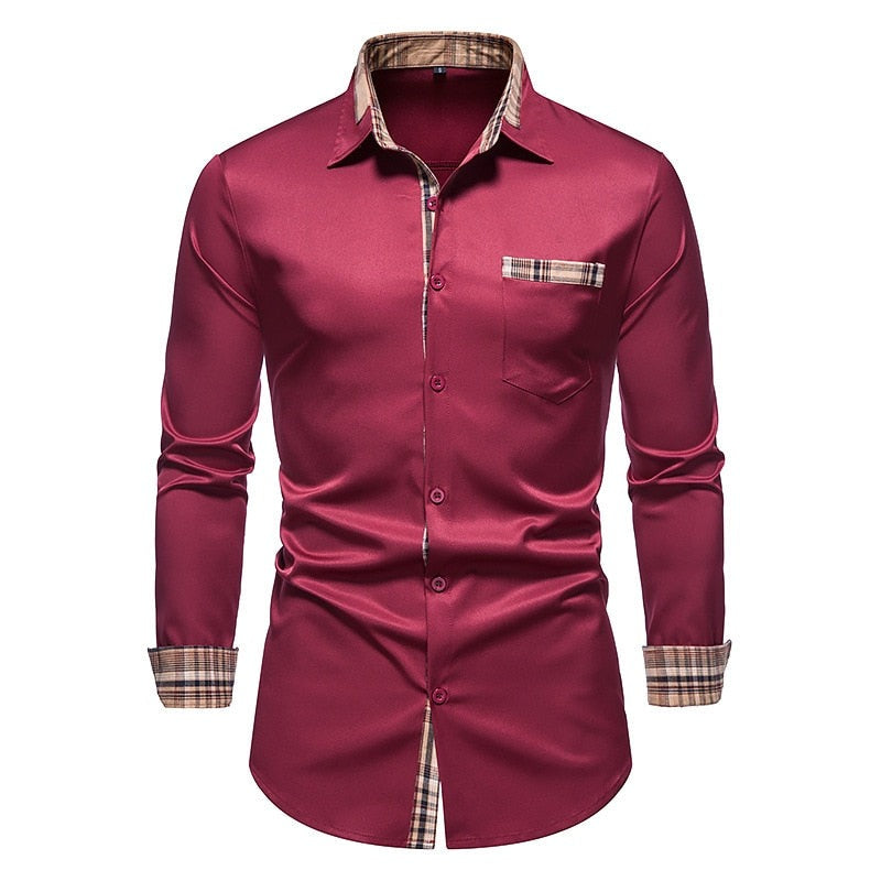 Camisa de Vestir Maison Delaro Hombre