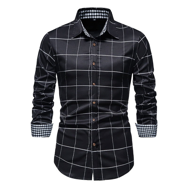 Camisa de Vestir Maison Delaro Hombre