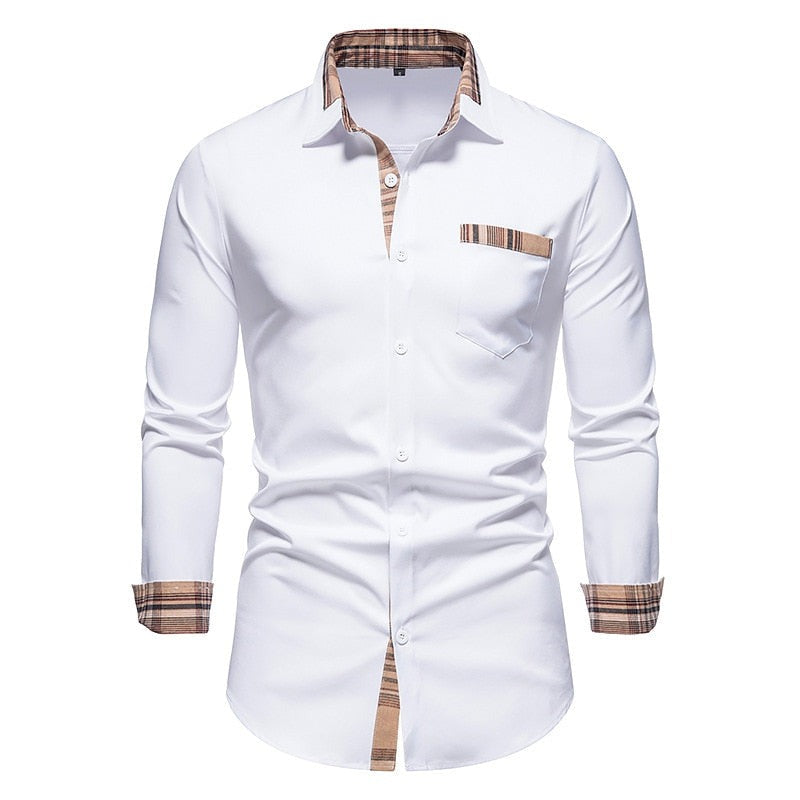 Camisa de Vestir Maison Delaro Hombre