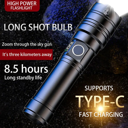 Linterna Táctica LED Recargable