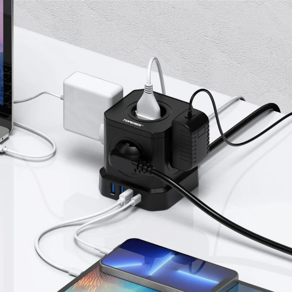 Regleta Vertical USB Portátil