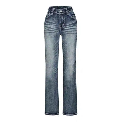 Jeans Mujer Rectos Vintage