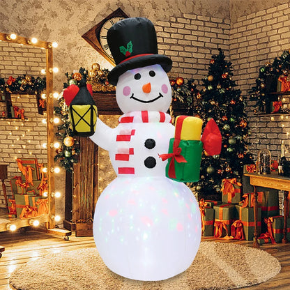 Inflable Navidad Muñeco Nieve