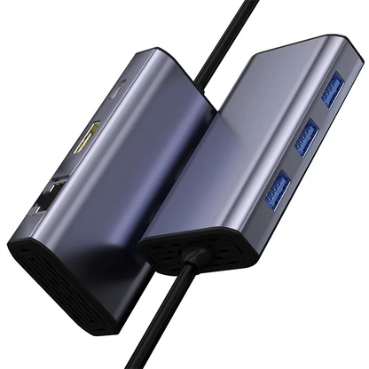 Hub Multifunción USB-C 6en1
