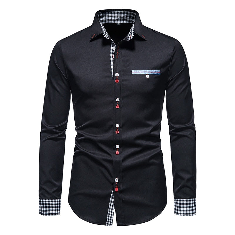 Camisa de Vestir Maison Delaro Hombre