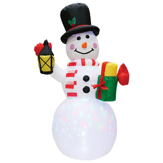 Inflable Navidad Muñeco Nieve