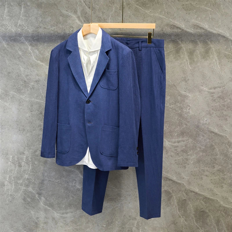 Traje Hombre Lino Ligero