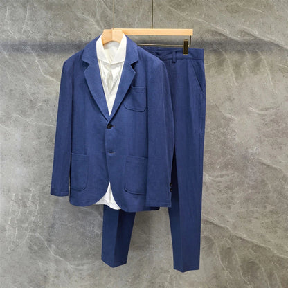 Traje Hombre Lino Ligero