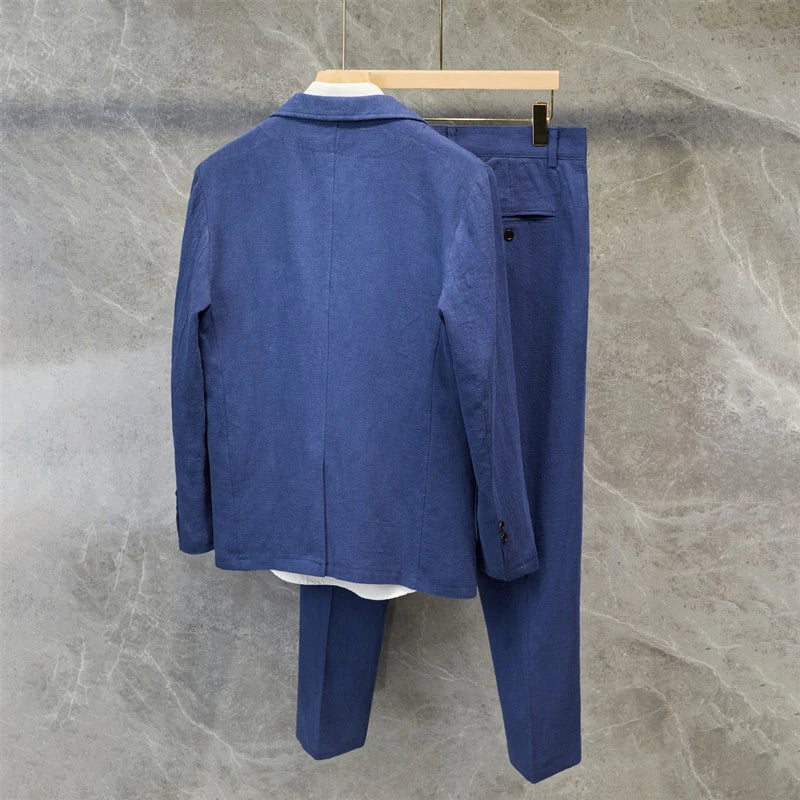 Traje Hombre Lino Ligero