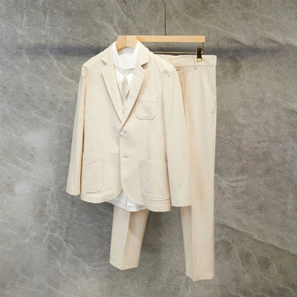 Traje Hombre Lino Ligero