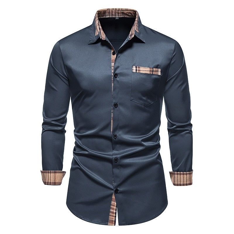 Camisa de Vestir Maison Delaro Hombre