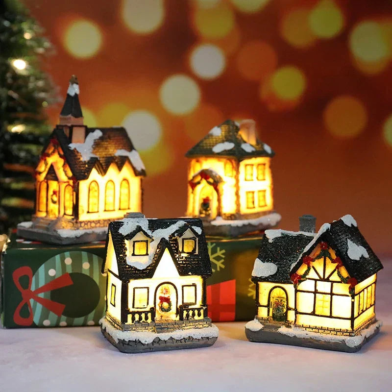 Casita Navidad LED Interior