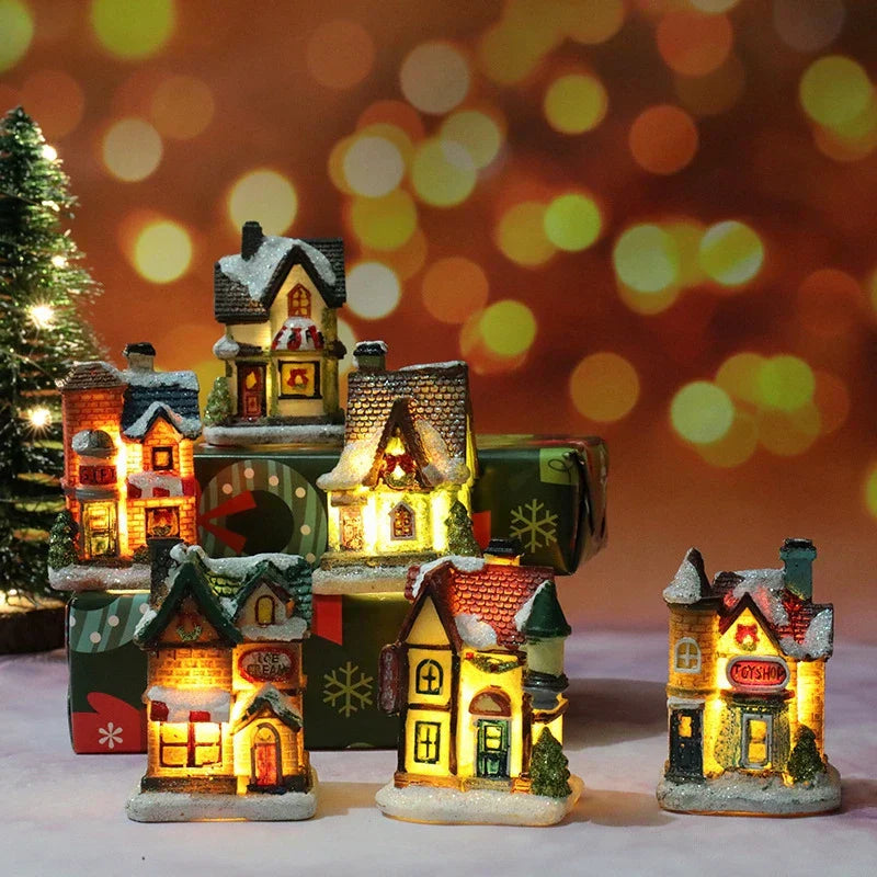 Casita Navidad LED Interior