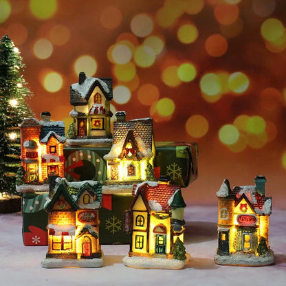 Casita Navidad LED Interior
