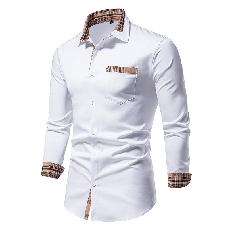 Camisa de Vestir Maison Delaro Hombre