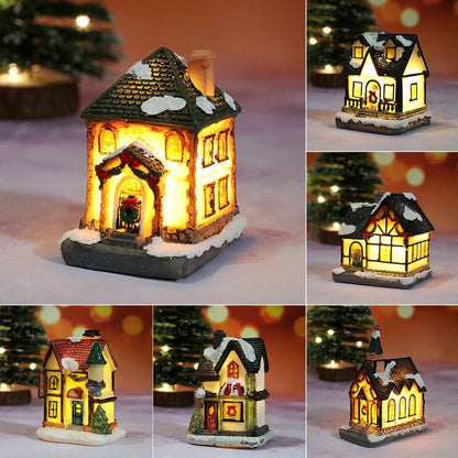 Casita Navidad LED Interior