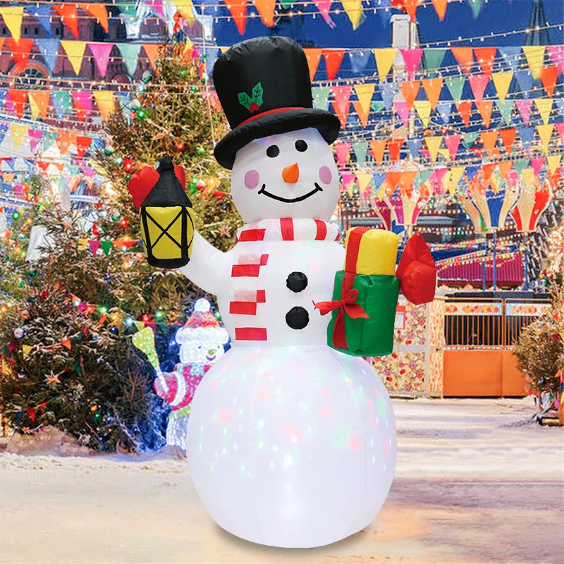 Inflable Navidad Muñeco Nieve