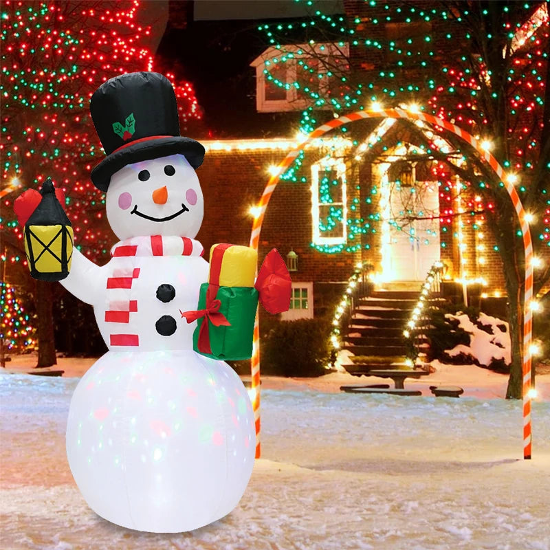 Inflable Navidad Muñeco Nieve