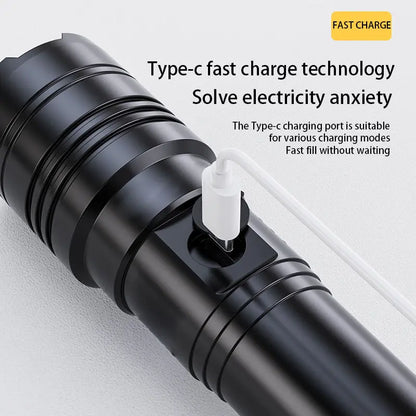 Linterna Táctica LED Recargable