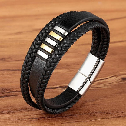 Pulsera Cuero Hombre