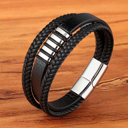 Pulsera Cuero Hombre