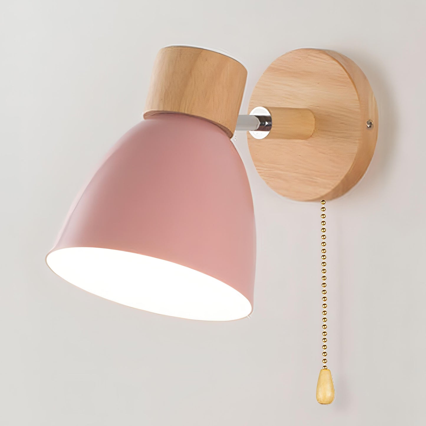 Nordycko – Lámpara de pared de madera con estilo escandinavo