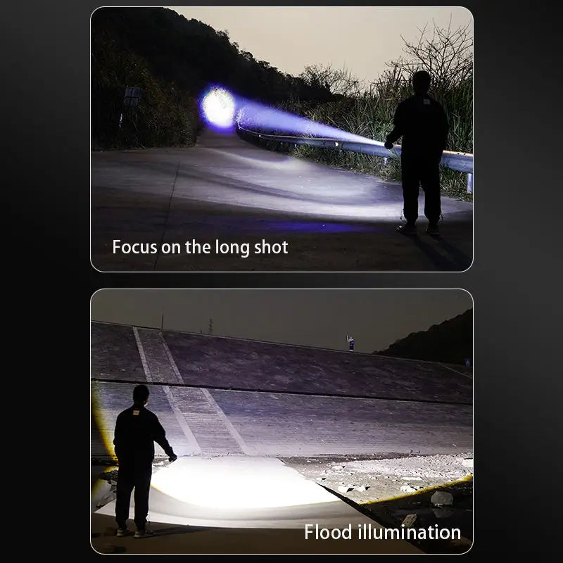 Linterna Táctica LED Recargable