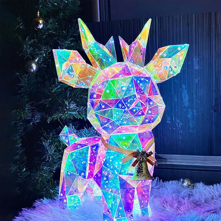 Set Navidad Figuras Luminosas