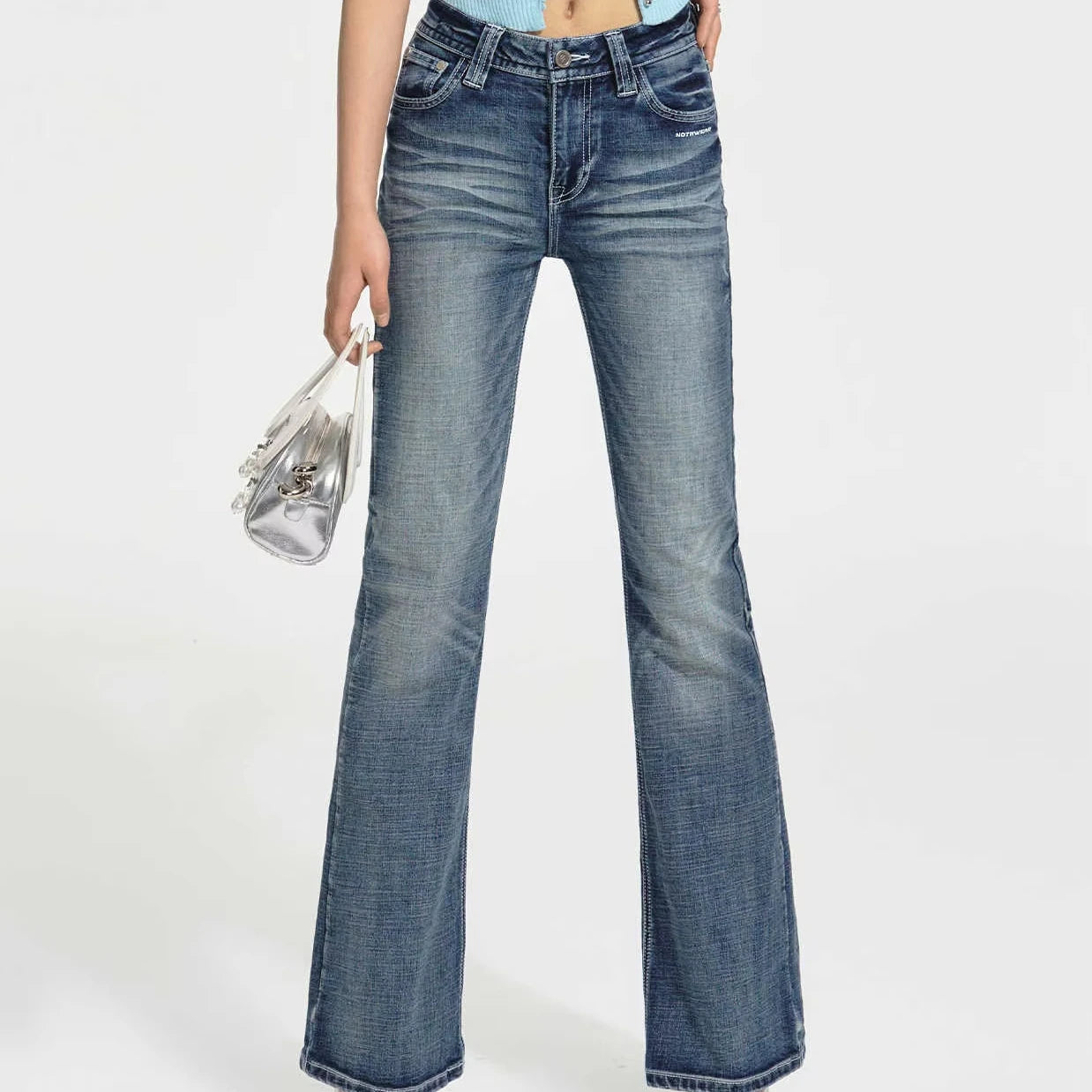 Jeans Mujer Rectos Vintage