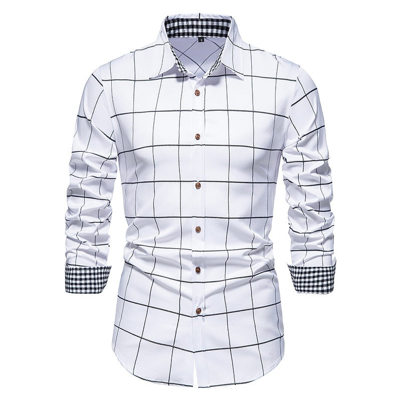 Camisa de Vestir Maison Delaro Hombre