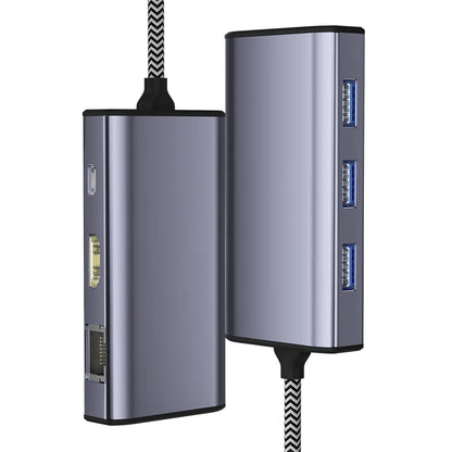 Hub Multifunción USB-C 6en1
