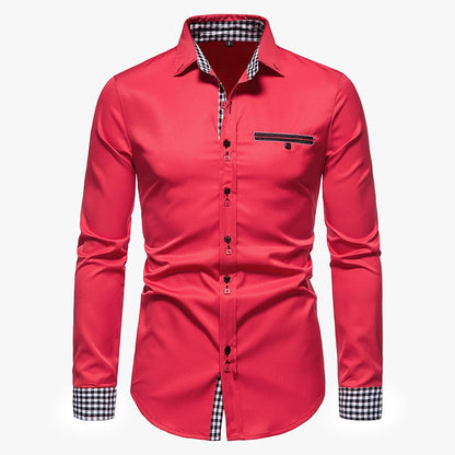 Camisa de Vestir Maison Delaro Hombre