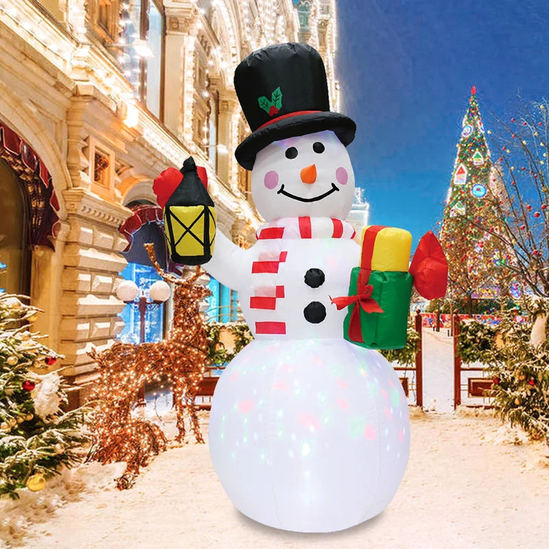 Inflable Navidad Muñeco Nieve