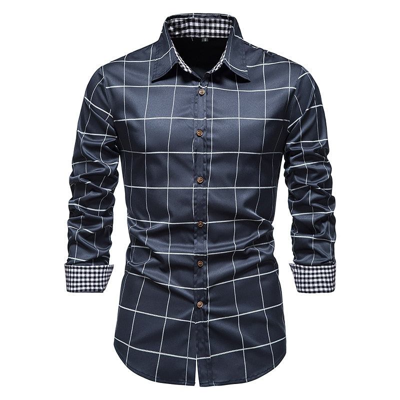 Camisa de Vestir Maison Delaro Hombre